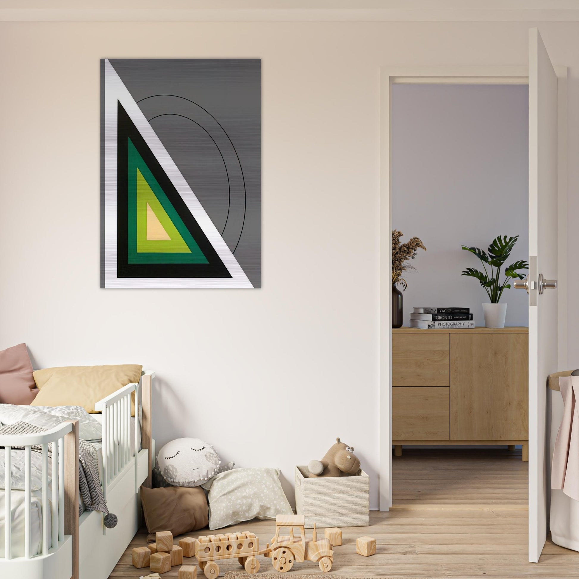 Untitled - Concretism - Carmelo Arden Quin Brushed Aluminum Print - 70x100 cm / 28x40 inches | Carmelo Arden Quin Aluminum Print | Carmelo Arden Quin Prints