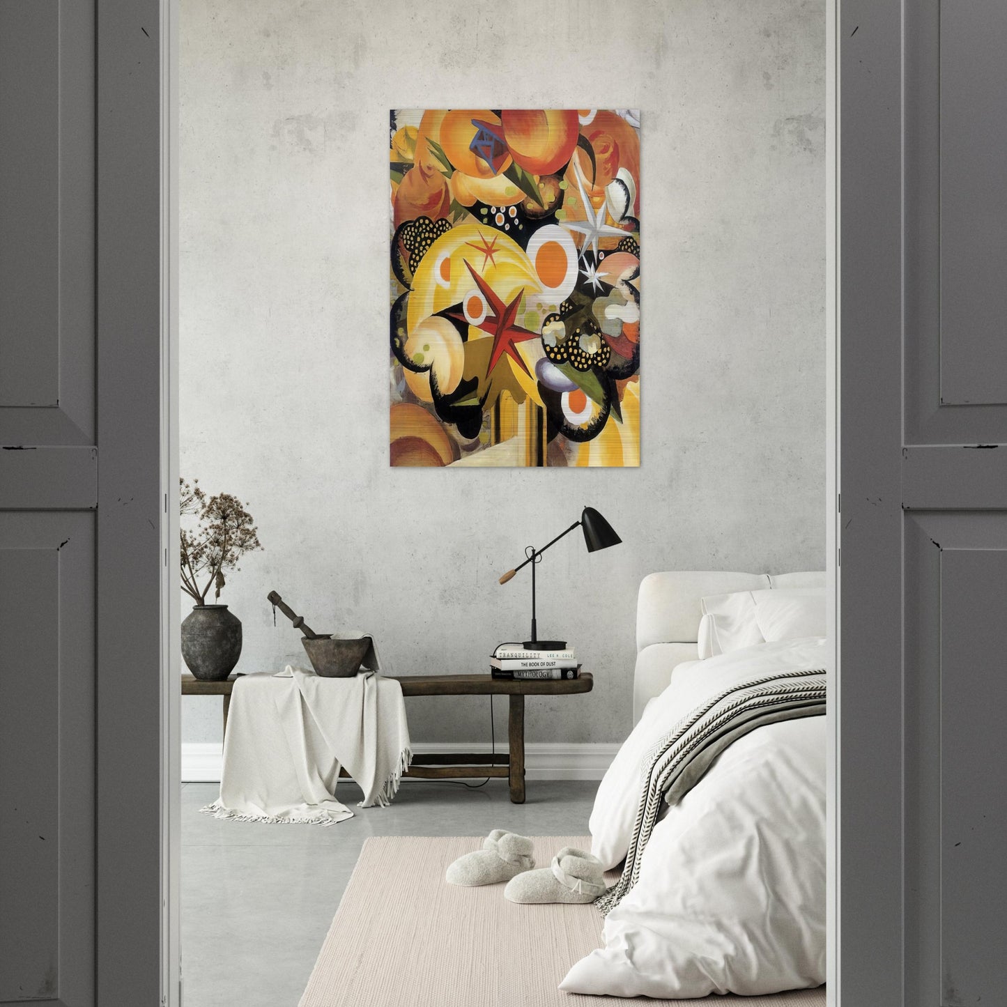 Mazzo di fiori - 1918 - Julius Evola Brushed Aluminum Print - 70x100 cm / 28x40 inches | Julius Evola Aluminum Print | Julius Evola Prints