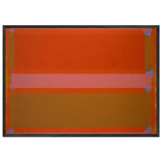 Stop Gap - 1995 - Doug Ohlson 70x100 cm / 28x40 inches Framed Art Print – Black Wooden Frame