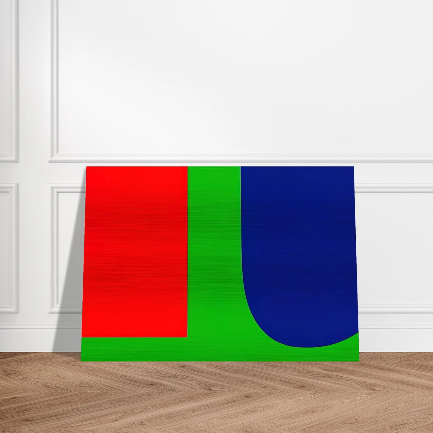 Red Blue Green - Ellsworth Kelly Brushed Aluminum Print - 70x100 cm / 28x40 inches | Ellsworth Kelly Aluminum Print | Ellsworth Kelly Prints