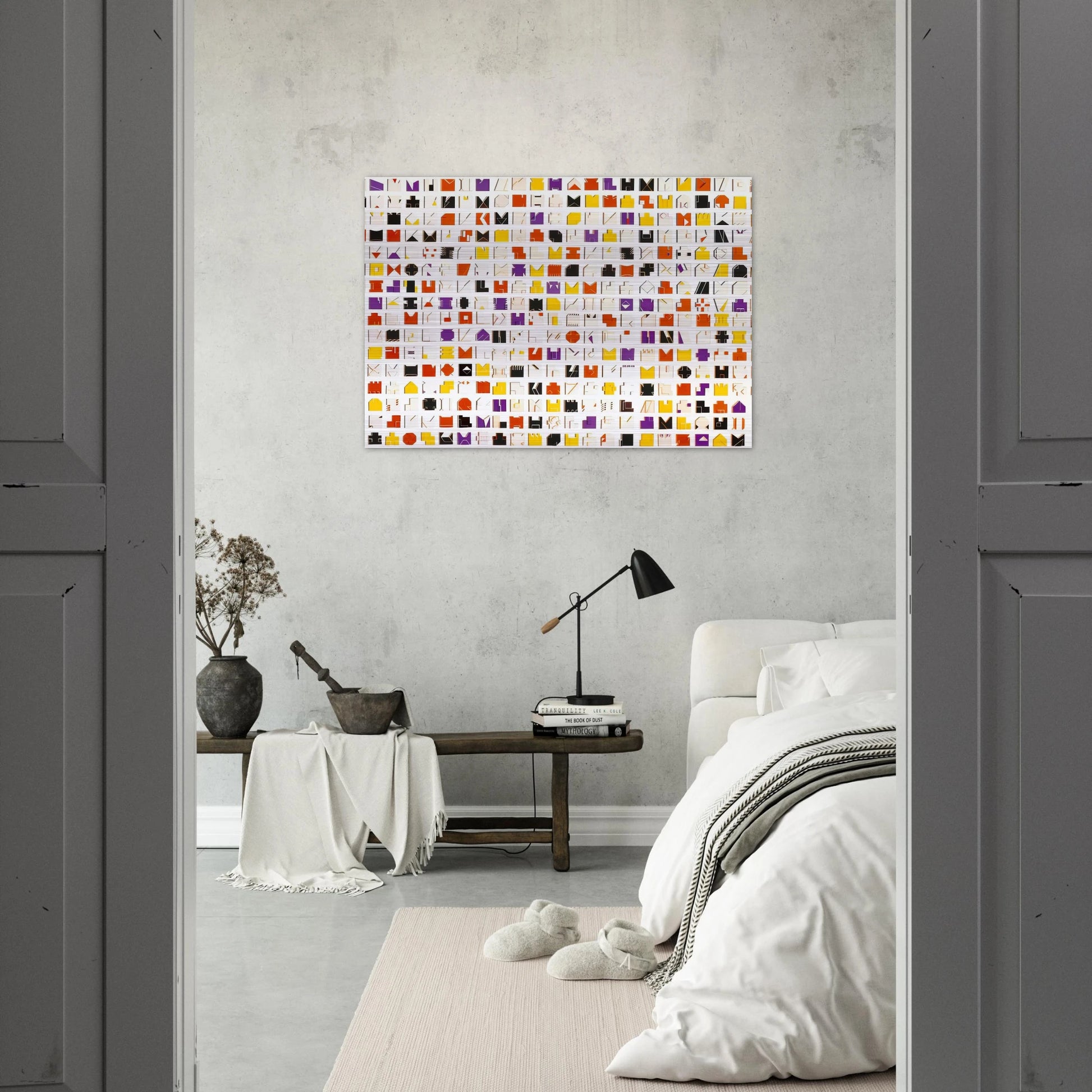 Book of Time - 1961 - Lygia Pape Brushed Aluminum Print - 70x100 cm / 28x40 inches | Lygia Pape Aluminum Print | Lygia Pape Prints