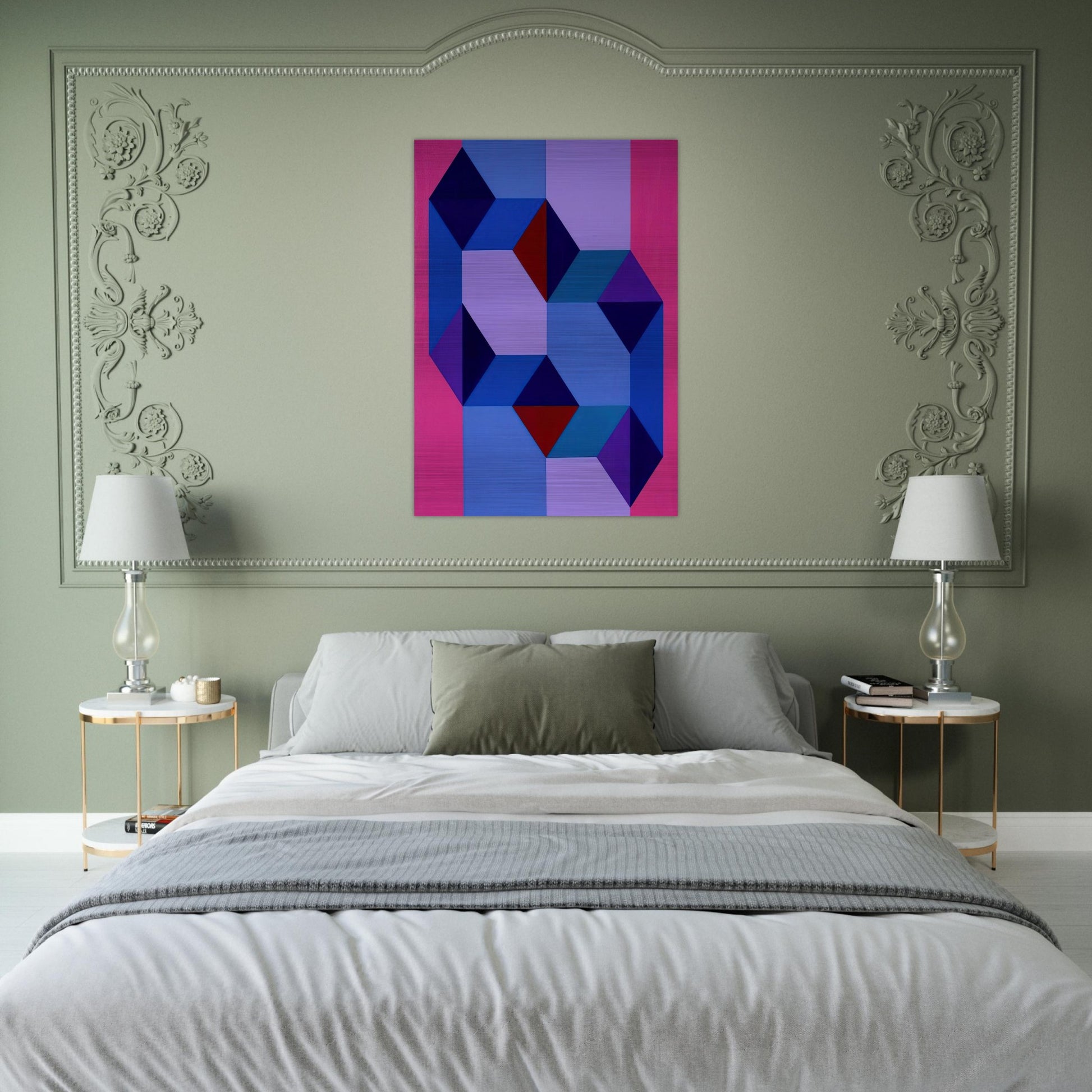 Untitled - Concretism - Tomas Maldonado Brushed Aluminum Print - 70x100 cm / 28x40 inches | Tomas Maldonado Aluminum Print | Tomas Maldonado Prints