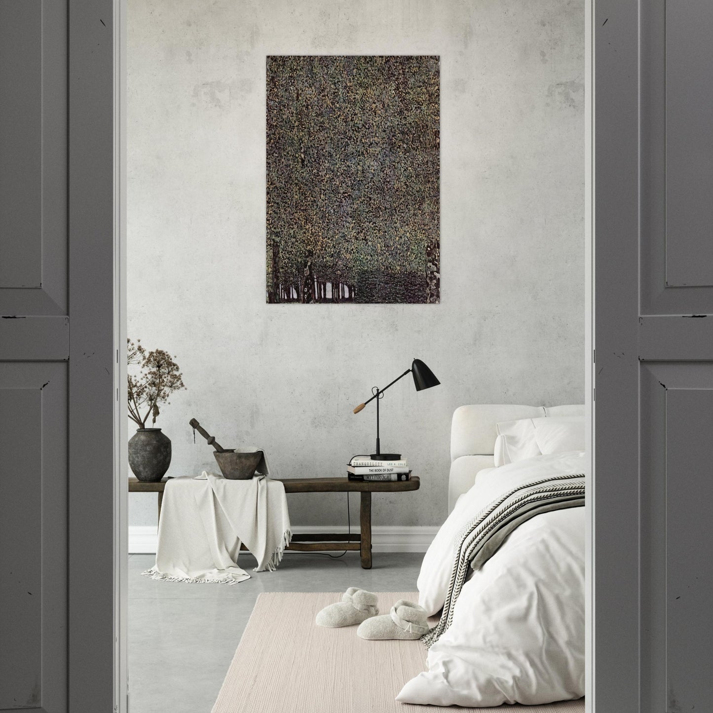 PARK 1910 - Gustav Klimt Brushed Aluminum Print - 70x100 cm / 28x40 inches | Gustav Klimt Aluminum Print | Gustav Klimt Prints