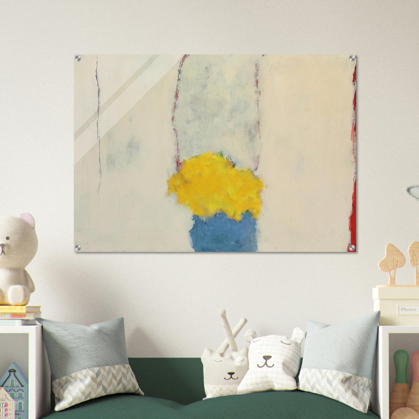 Classic Boundaries IV - 1962 - Theodoros Stamos Acrylic Print - 70x100 cm / 28x40″ inches | Theodoros Stamos Wall Art | Theodoros Stamos Prints