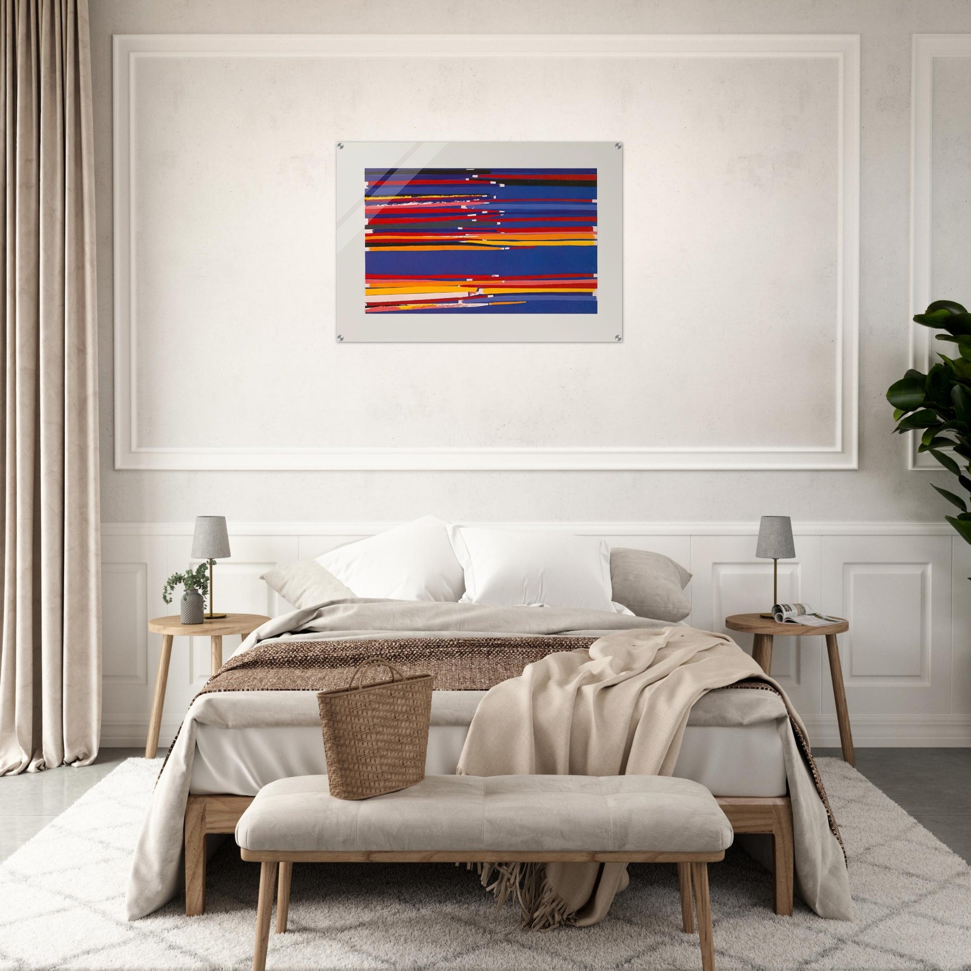 Untitled - 1978 - Piero Dorazio Acrylic Print - 70x100 cm / 28x40″ inches