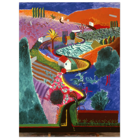 David Hockney - David Hockney Wall art - 13x18 cm / 5x7 inches - Fine Art Poster - -