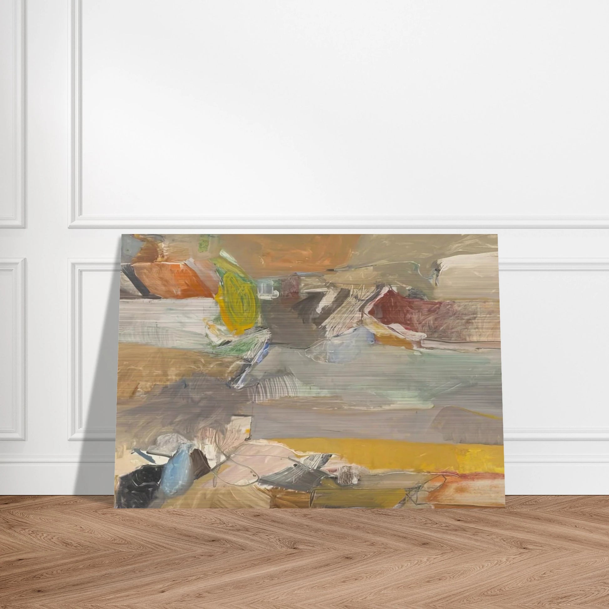 Berkeley #46 - Richard Diebenkorn Brushed Aluminum Print - 70x100 cm / 28x40 inches | Richard Diebenkorn Aluminum Print | Richard Diebenkorn Prints