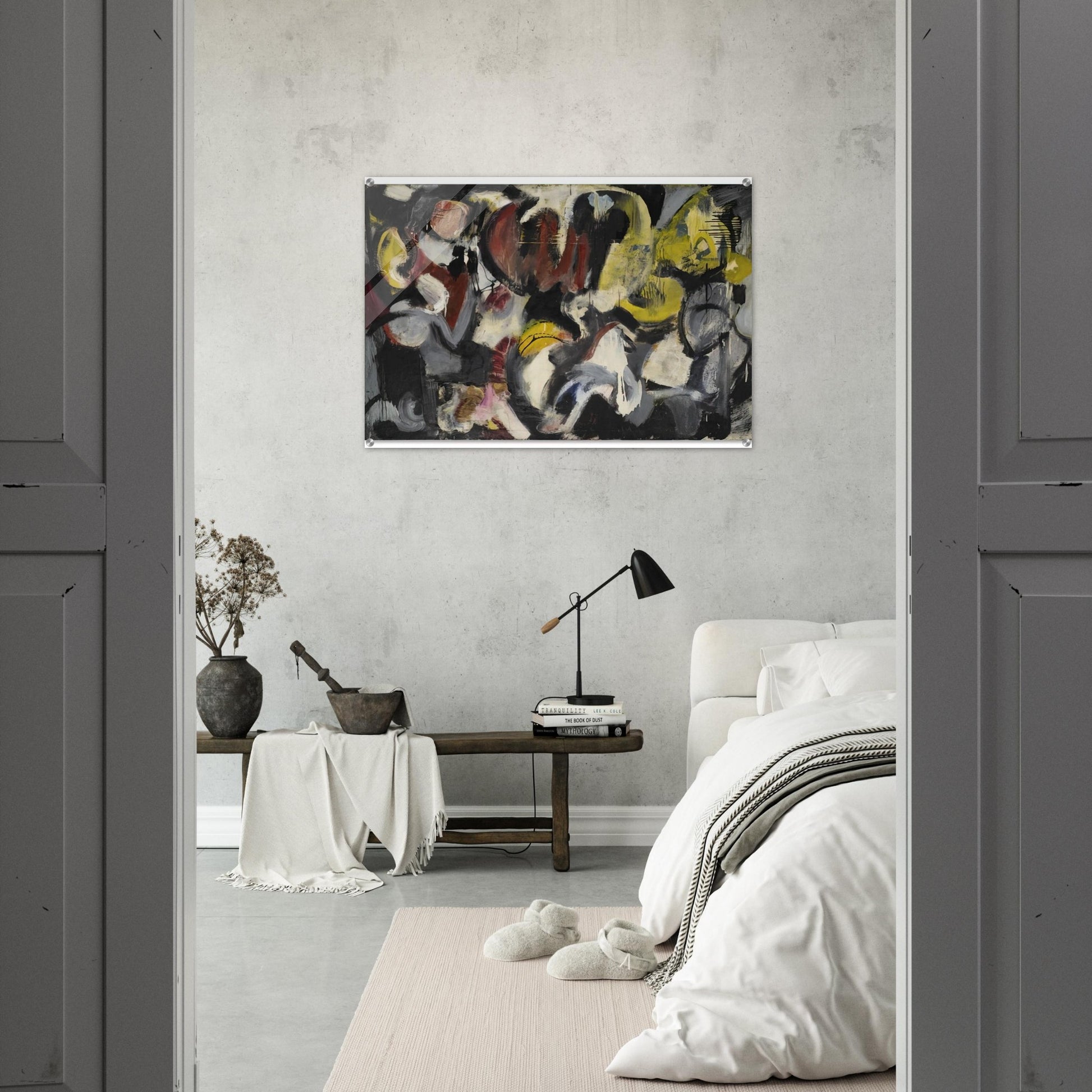 Months and Moons - Grace Hartigan Acrylic Print - 70x100 cm / 28x40″ inches