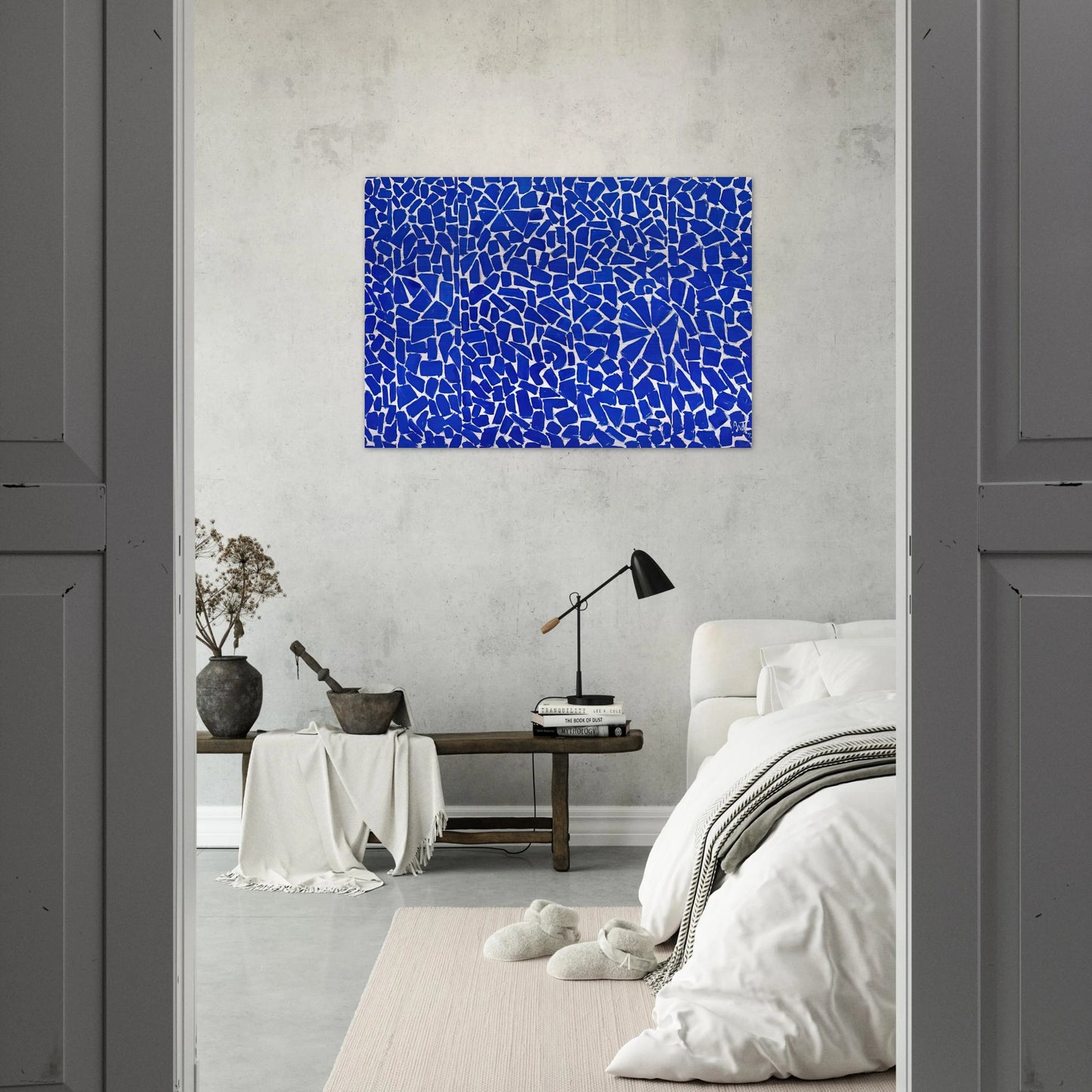 ELYSIAN FIELDS 1973 - Alma Woodsey Thomas Brushed Aluminum Print - 70x100 cm / 28x40 inches | Alma Woodsey Thomas Aluminum Print | Alma Woodsey Thomas Prints