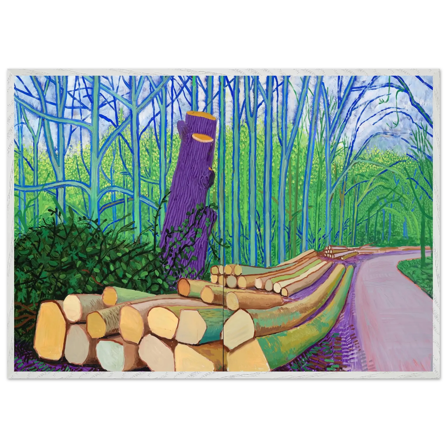 David Hockney - David Hockney Wall art - 70x100 cm / 28x40 Inches - Fine Art Poster - -