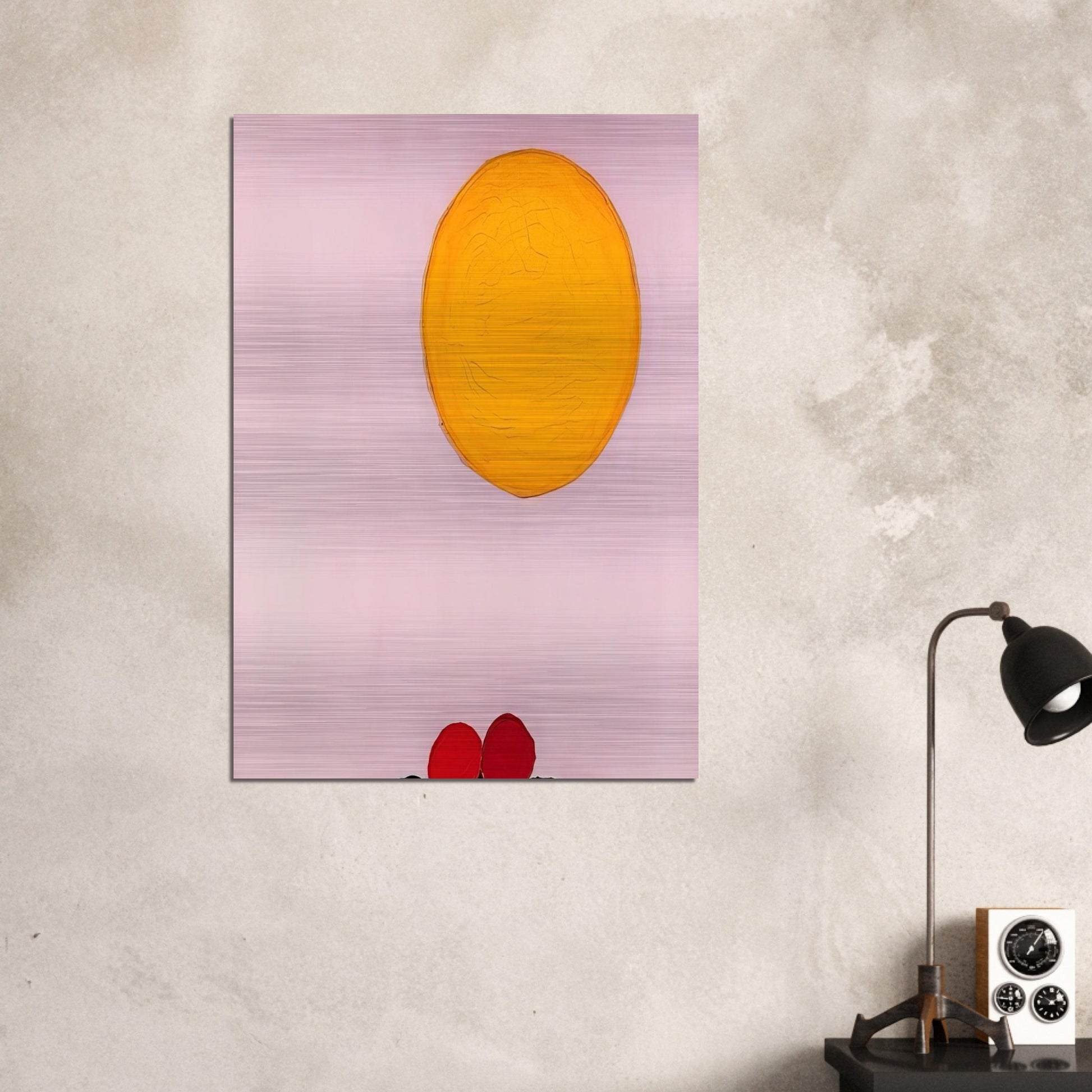 PAINTING 918 1972 - Luis Feito Brushed Aluminum Print - 70x100 cm / 28x40 inches | Luis Feito Aluminum Print | Luis Feito Prints