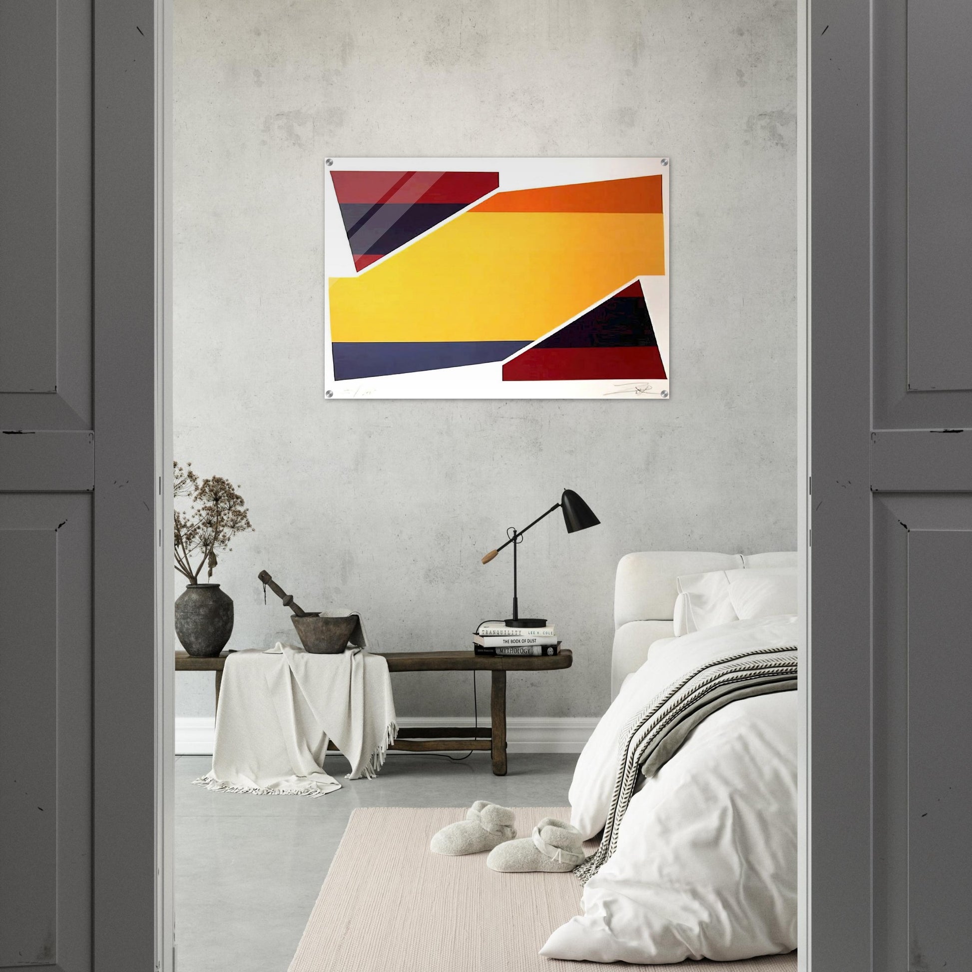 Rotation II - 1980 - Larry Zox Acrylic Print - 70x100 cm / 28x40″ inches