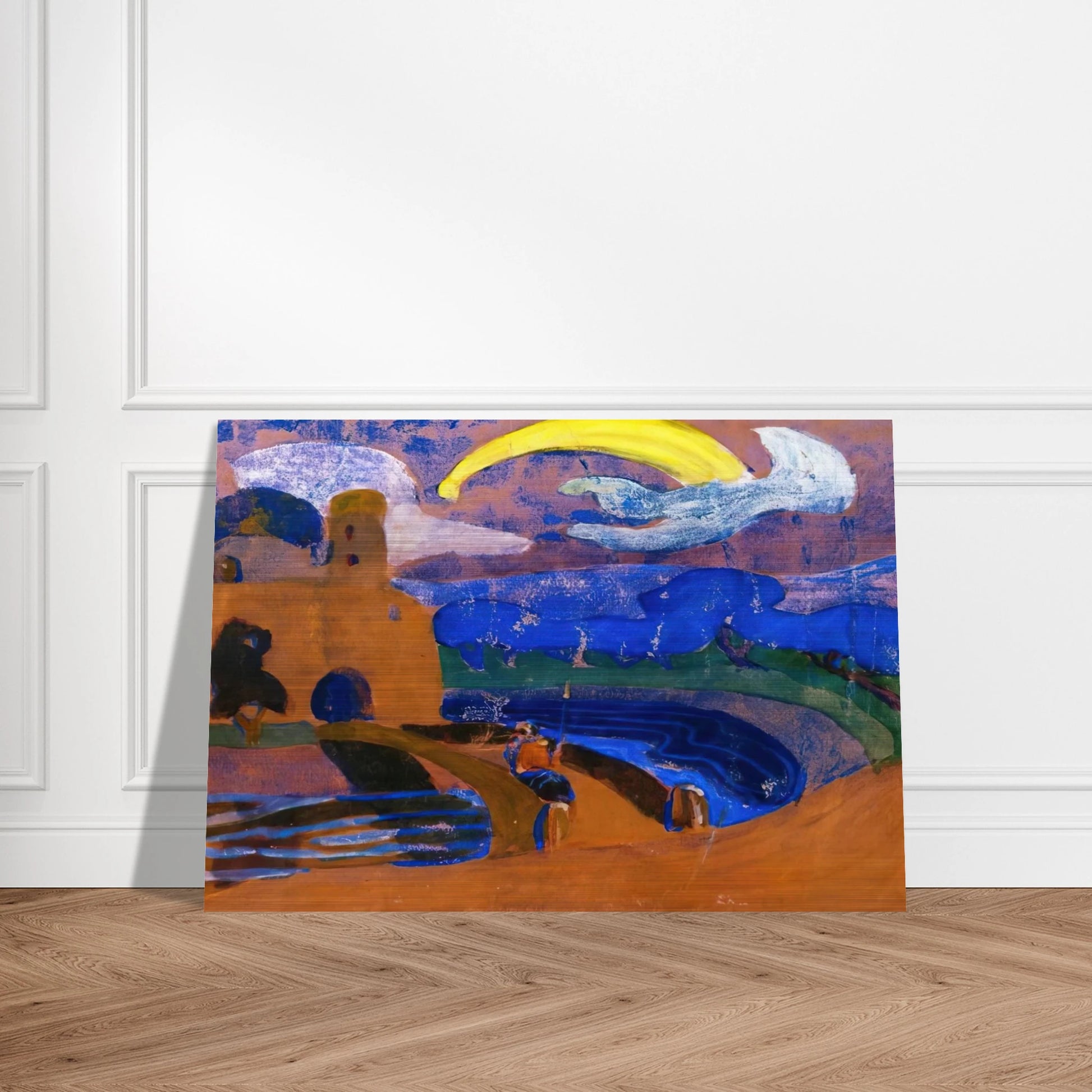 COMET 1900 - Wassily Kandinsky Brushed Aluminum Print - 70x100 cm / 28x40 inches | Wassily Kandinsky Aluminum Print | Wassily Kandinsky Prints