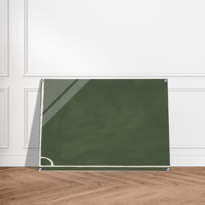 3 Hoeken III - 1971 - Raoul De Keyser Acrylic Print - 70x100 cm / 28x40″ inches