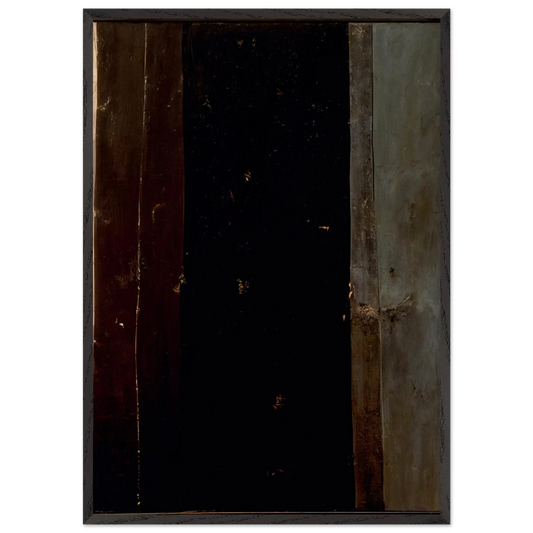 Untitled 3 - 1950 N1 - Edward Corbett 70x100 cm / 28x40 inches Framed Art Print – Black Wooden Frame