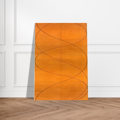 COLUMN PAINTING 16 2004 - Robert Mangold Brushed Aluminum Print - 70x100 cm / 28x40 inches | Robert Mangold Aluminum Print | Robert Mangold Prints