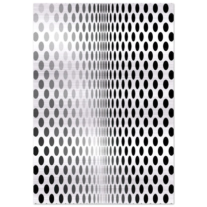 LOSS 1964 - Bridget Riley Brushed Aluminum Print - 70x100 cm / 28x40 inches | Bridget Riley Aluminum Print | Bridget Riley Prints