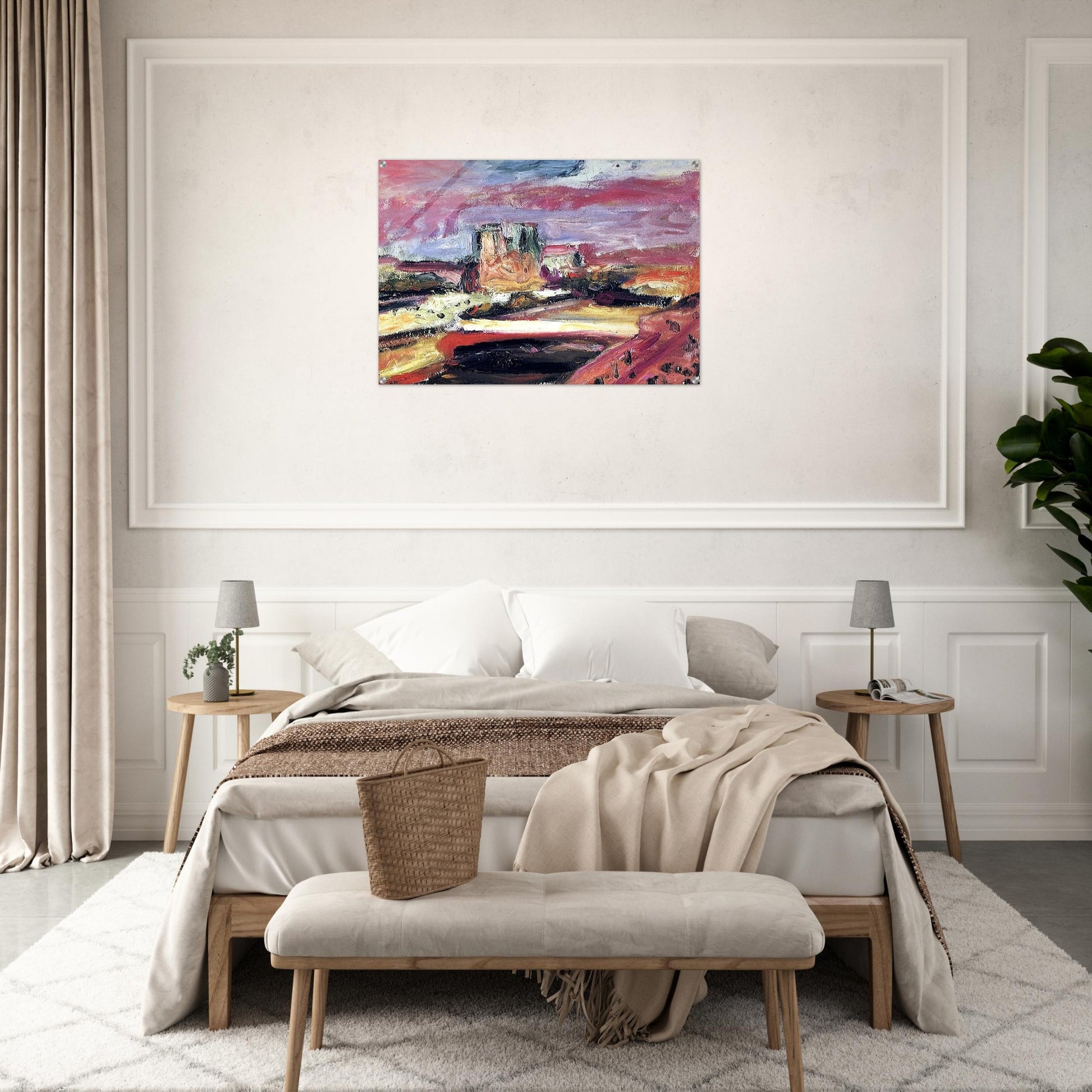 NOTRE DAME 1904 - Henri Matisse Acrylic Print - 70x100 cm / 28x40″ inches