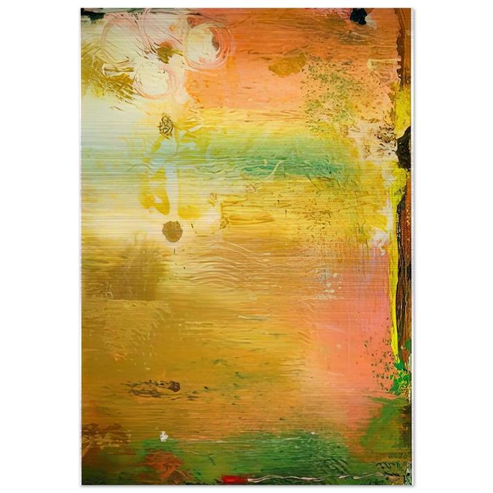 Fantasy Garden, 1992- - Helen Frankenthaler Brushed Aluminum Print - 70x100 cm / 28x40 inches | Helen Frankenthaler Aluminum Print | Helen Frankenthaler Prints
