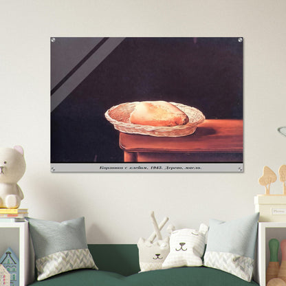 THE BREAD BASKET - Salvador Dali Acrylic Print - 70x100 cm / 28x40″ inches | Salvador Dali Wall Art | Salvador Dali Prints