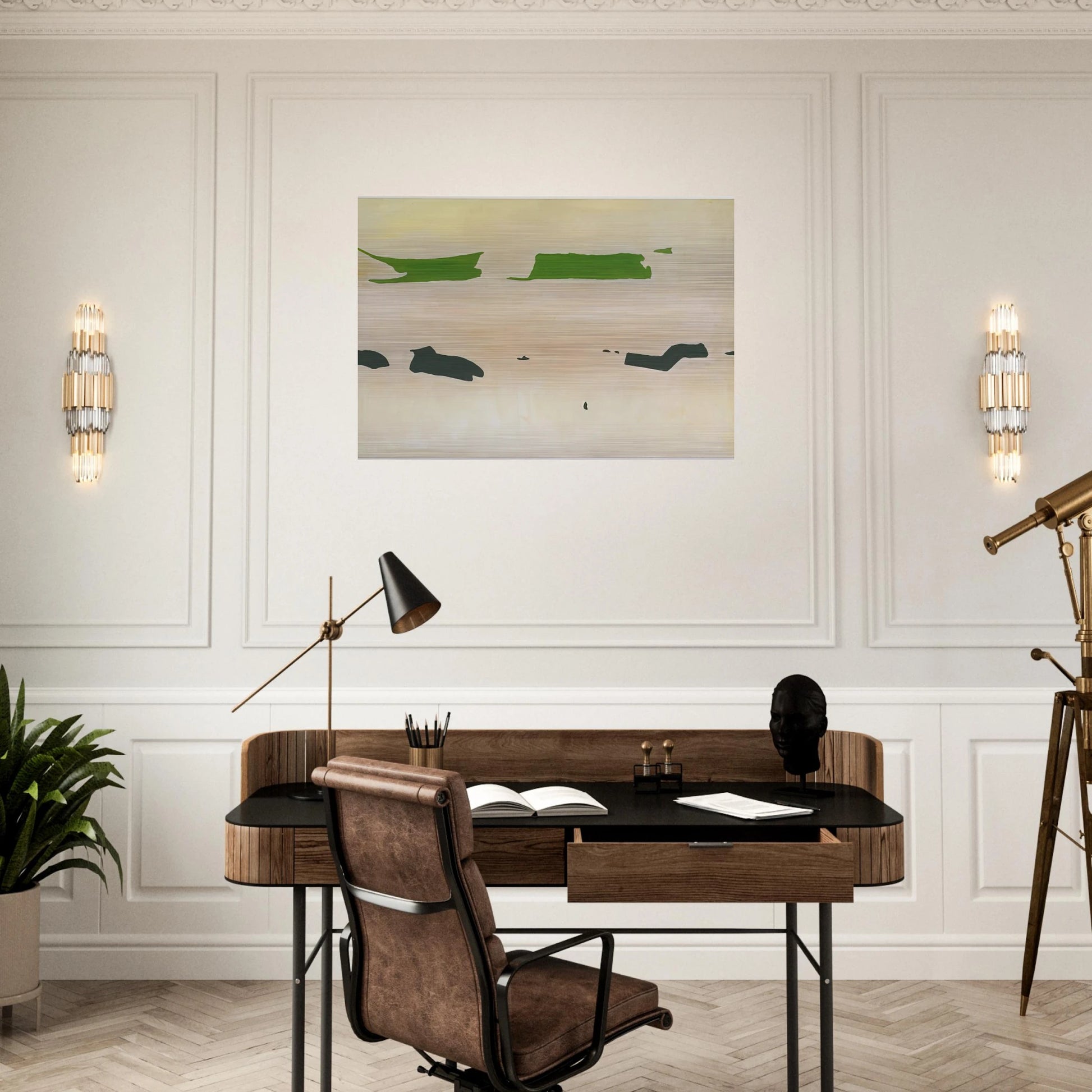 Clos - 2003 - Ralston Crawford Brushed Aluminum Print - 70x100 cm / 28x40 inches | Ralston Crawford Aluminum Print | Ralston Crawford Prints
