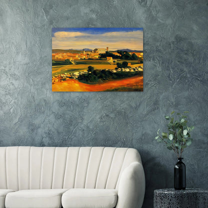 LANDSCAPE 1930 - Andre Derain Brushed Aluminum Print - 70x100 cm / 28x40 inches | Andre Derain Aluminum Print | Andre Derain Prints