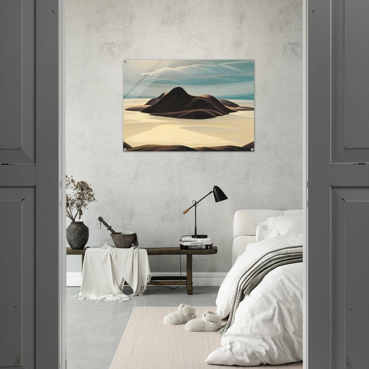 Pic Island, Lake Superior - 1924 - Lawren Harris Acrylic Print - 70x100 cm / 28x40″ inches