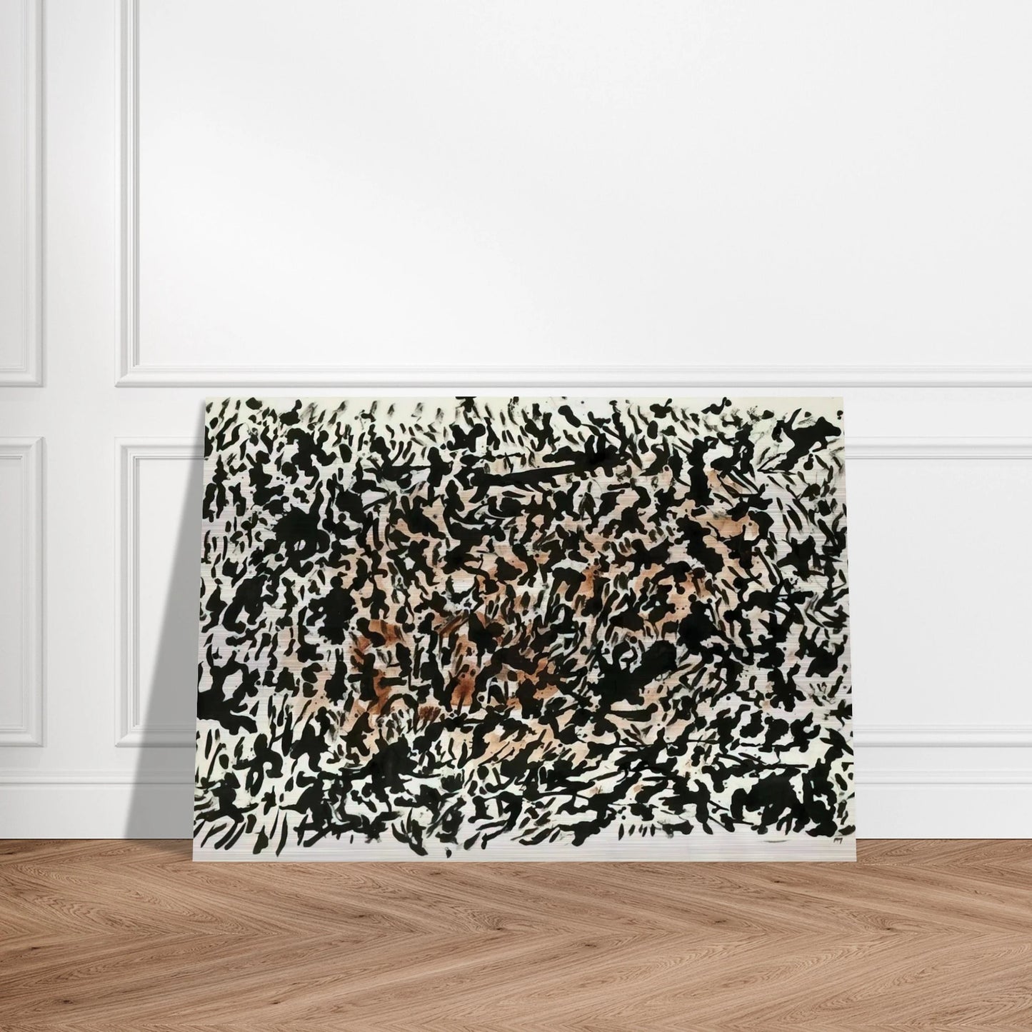 Untitled - 1979 - Henri Michaux Brushed Aluminum Print - 70x100 cm / 28x40 inches | Henri Michaux Aluminum Print | Henri Michaux Prints