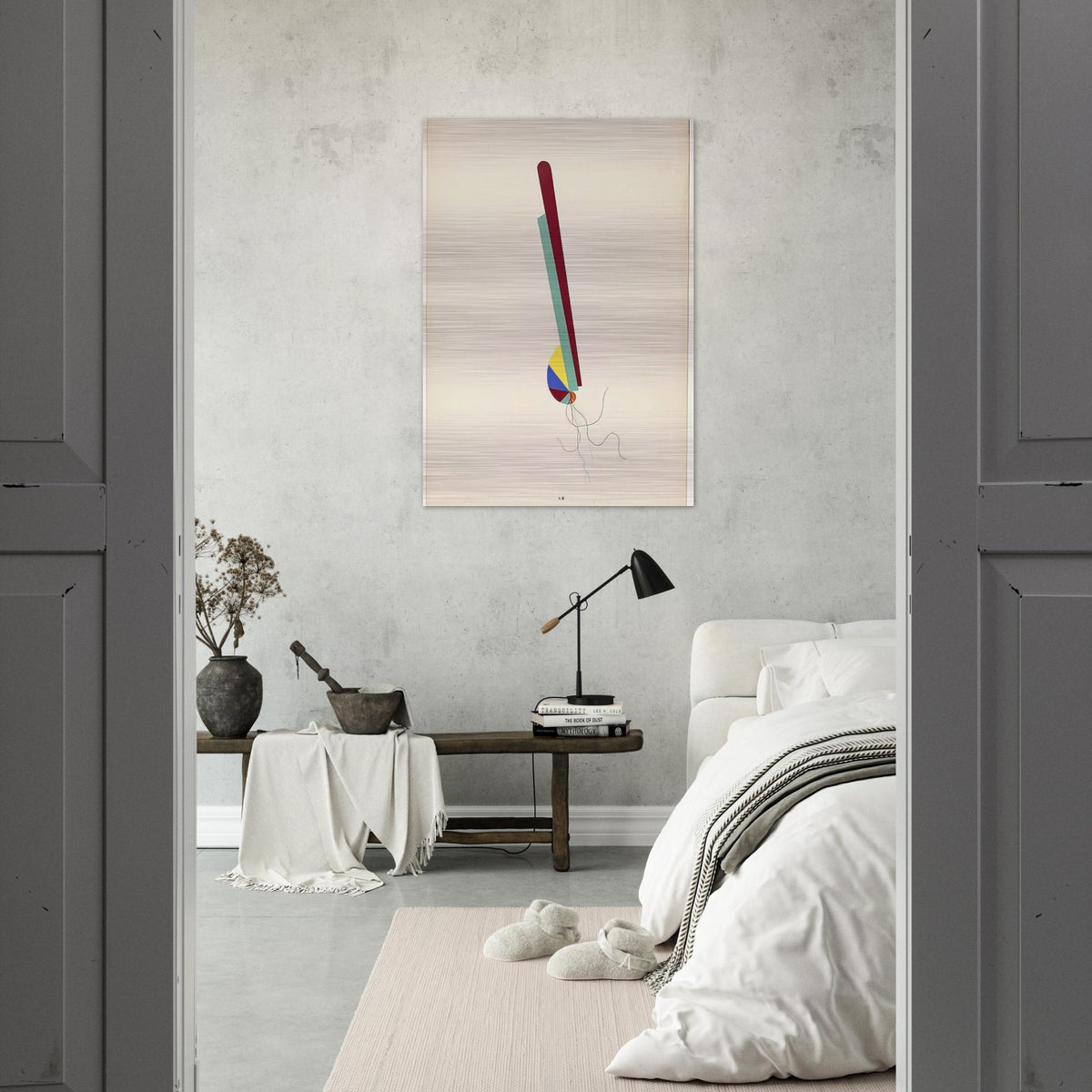 YOUNG GIRL JEUNE FILLE FROM THE PORTFOLIO REVOLVING DOORS 1926 - Man Ray Brushed Aluminum Print - 70x100 cm / 28x40 inches | Man Ray Aluminum Print | Man Ray Prints