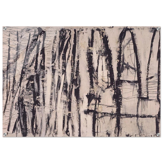 Quarzeat - Cy Twombly Acrylic Print - 70x100 cm / 28x40″ inches