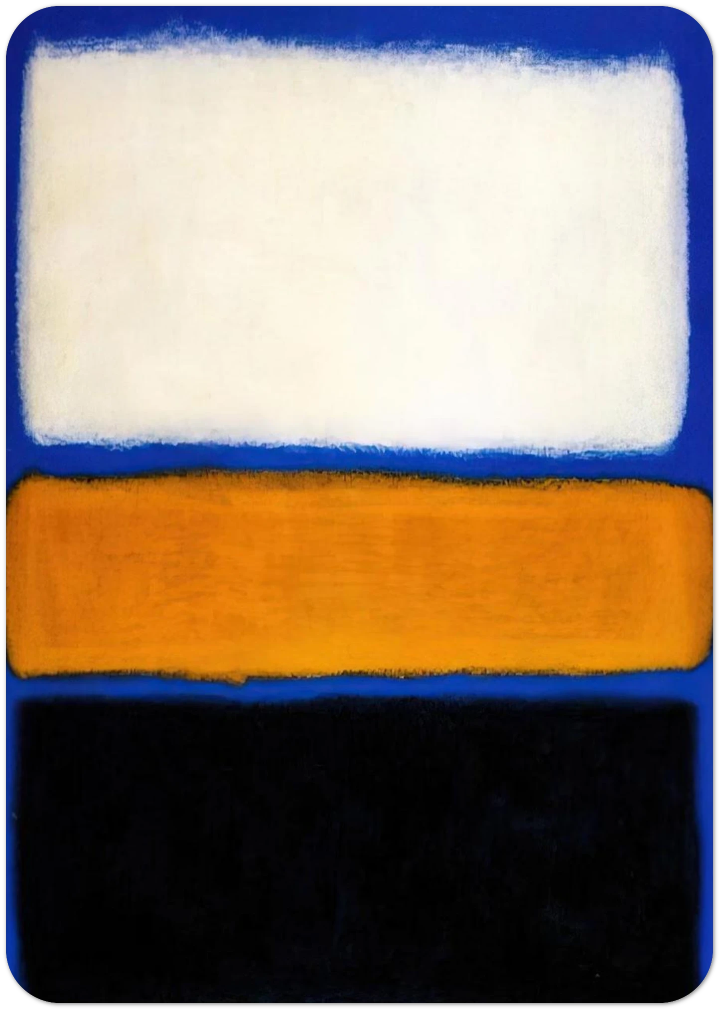 No. 16 - 1961 By Mark Rothko Pack of 10 Post Cards | Mark Rothko Post Cards | A6 (10.5 x 14.8 cm) - 4.1 x 5.8 inches