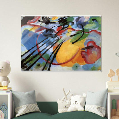 IMPROVISATION 26 ROWING 1912 - Wassily Kandinsky Acrylic Print - 70x100 cm / 28x40″ inches