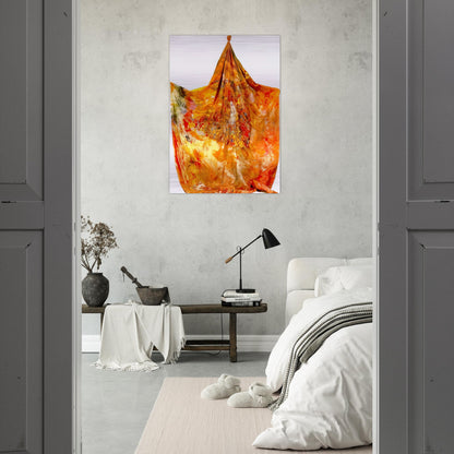 Mars at Angles - Sam Gilliam Brushed Aluminum Print - 70x100 cm / 28x40 inches | Sam Gilliam Aluminum Print | Sam Gilliam Prints
