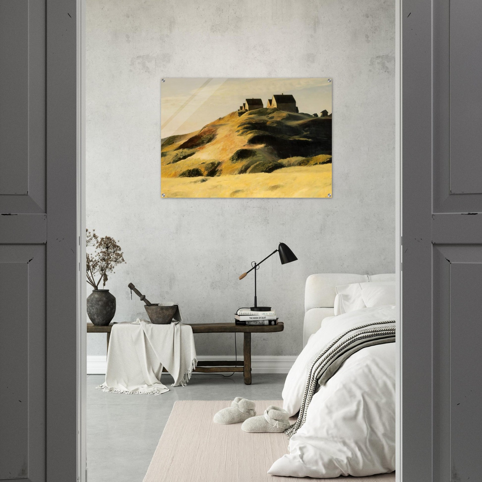 Corn Hill - Edward Hopper Acrylic Print - 70x100 cm / 28x40″ inches