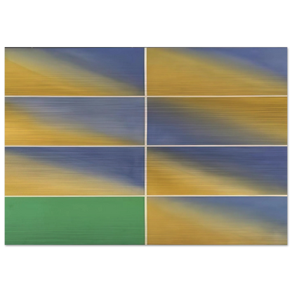 Cambridge Green - 1968 - Mark Lancaster Brushed Aluminum Print - 70x100 cm / 28x40 inches | Mark Lancaster Aluminum Print | Mark Lancaster Prints