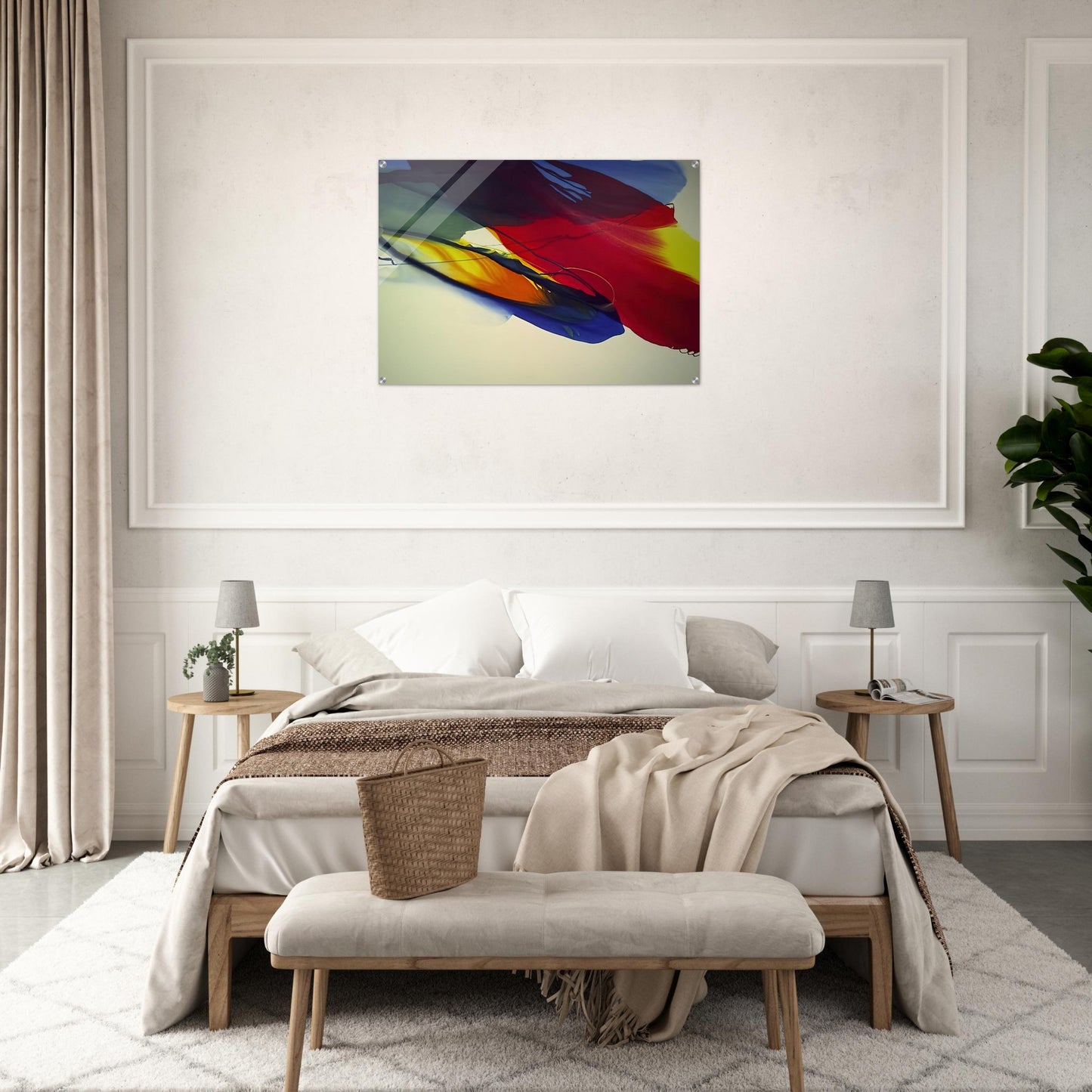 Phenomena Point Swing and Flank - 1964 - Paul Jenkins Acrylic Print - 70x100 cm / 28x40″ inches