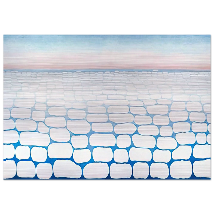 Sky Above Clouds IV - Georgia O'Keeffe Brushed Aluminum Print - 70x100 cm / 28x40 inches | Georgia O'Keeffe Aluminum Print | Georgia O'Keeffe Prints