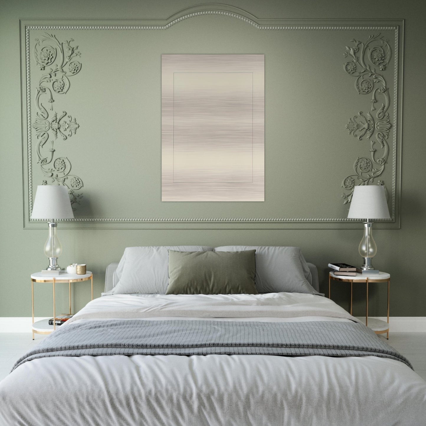 104 PERIMETER SERIES - Robert Mangold Brushed Aluminum Print - 70x100 cm / 28x40 inches | Robert Mangold Aluminum Print | Robert Mangold Prints