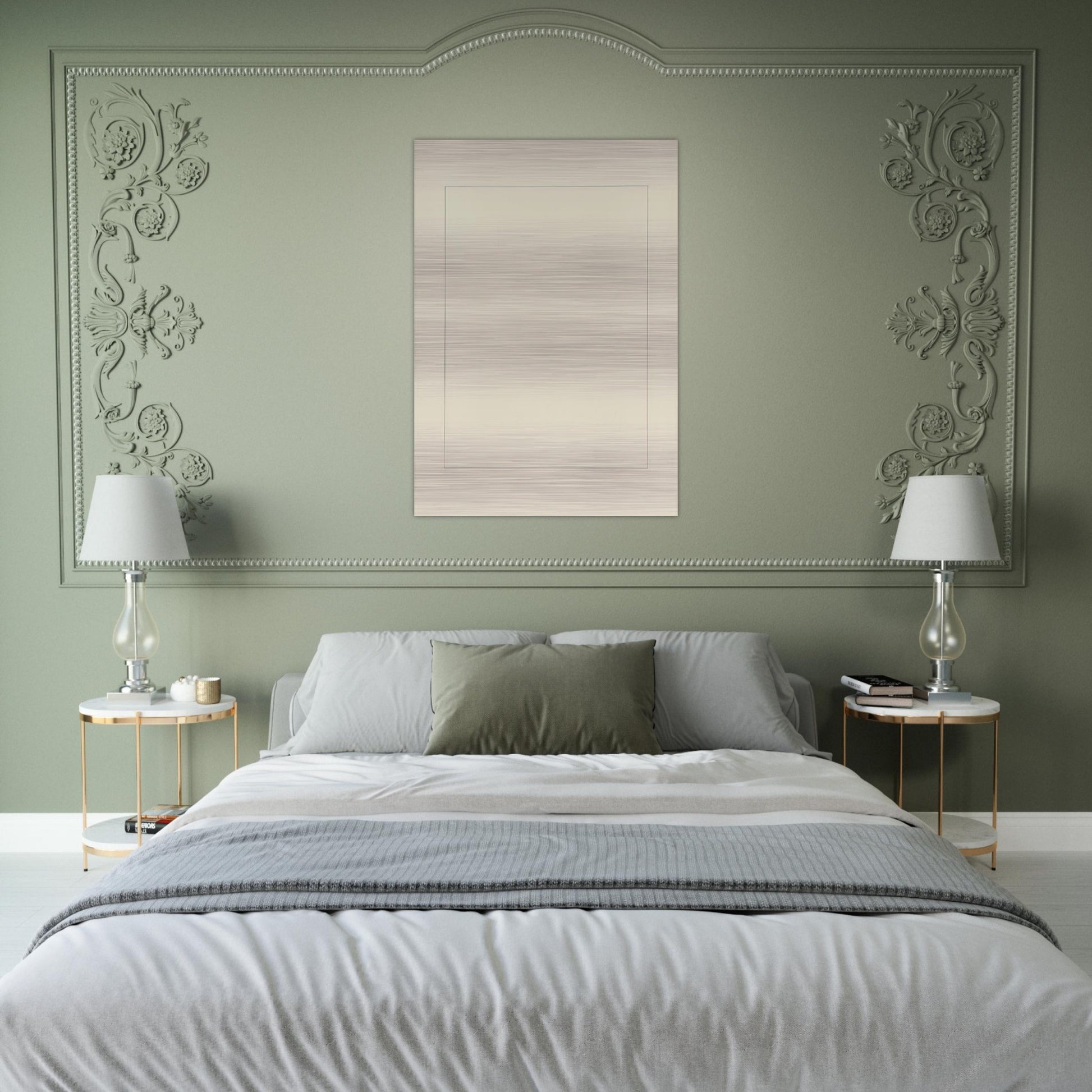 104 PERIMETER SERIES - Robert Mangold Brushed Aluminum Print - 70x100 cm / 28x40 inches | Robert Mangold Aluminum Print | Robert Mangold Prints