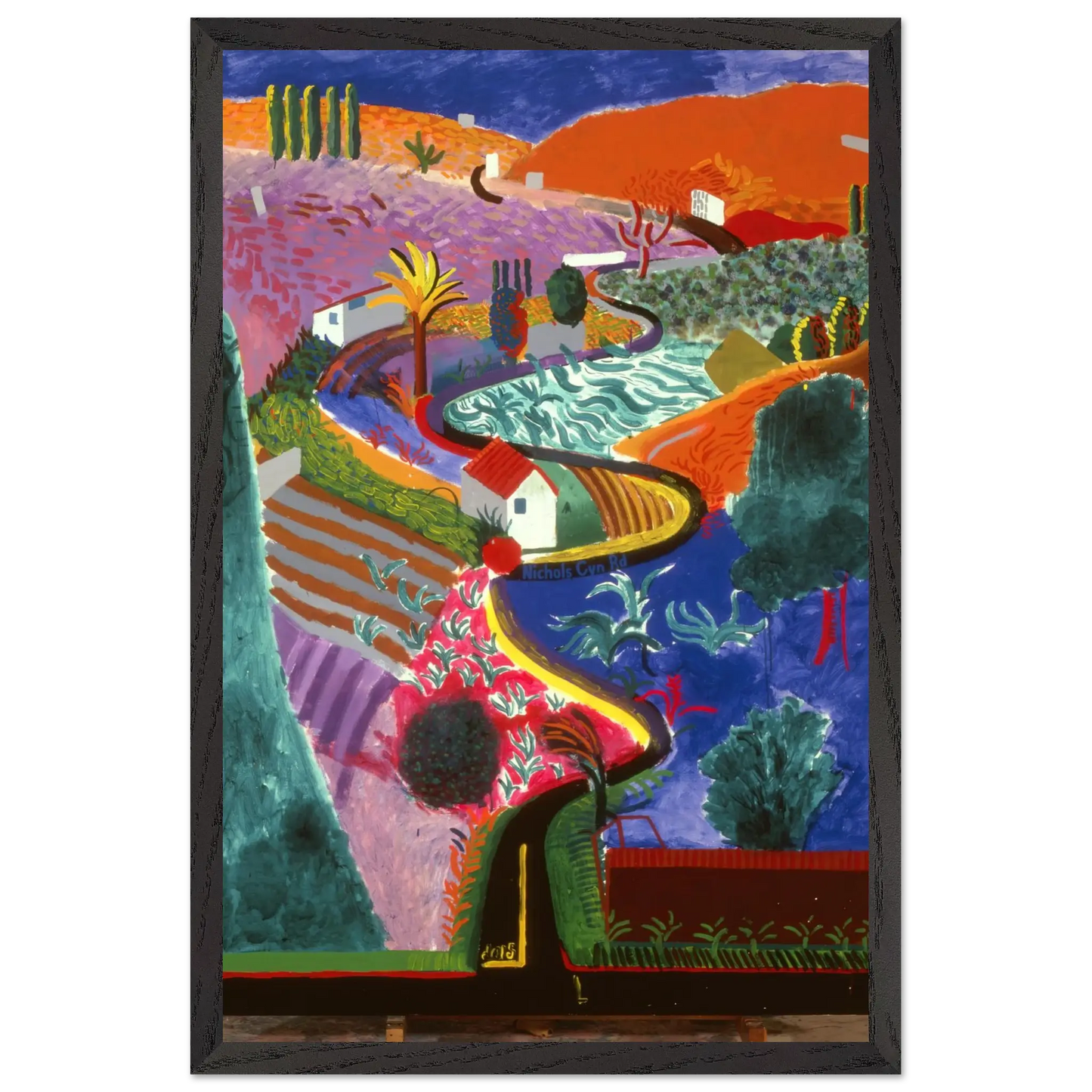 David Hockney - David Hockney Wall art - 75x100 cm / 30x40 inches - Fine Art Poster - -