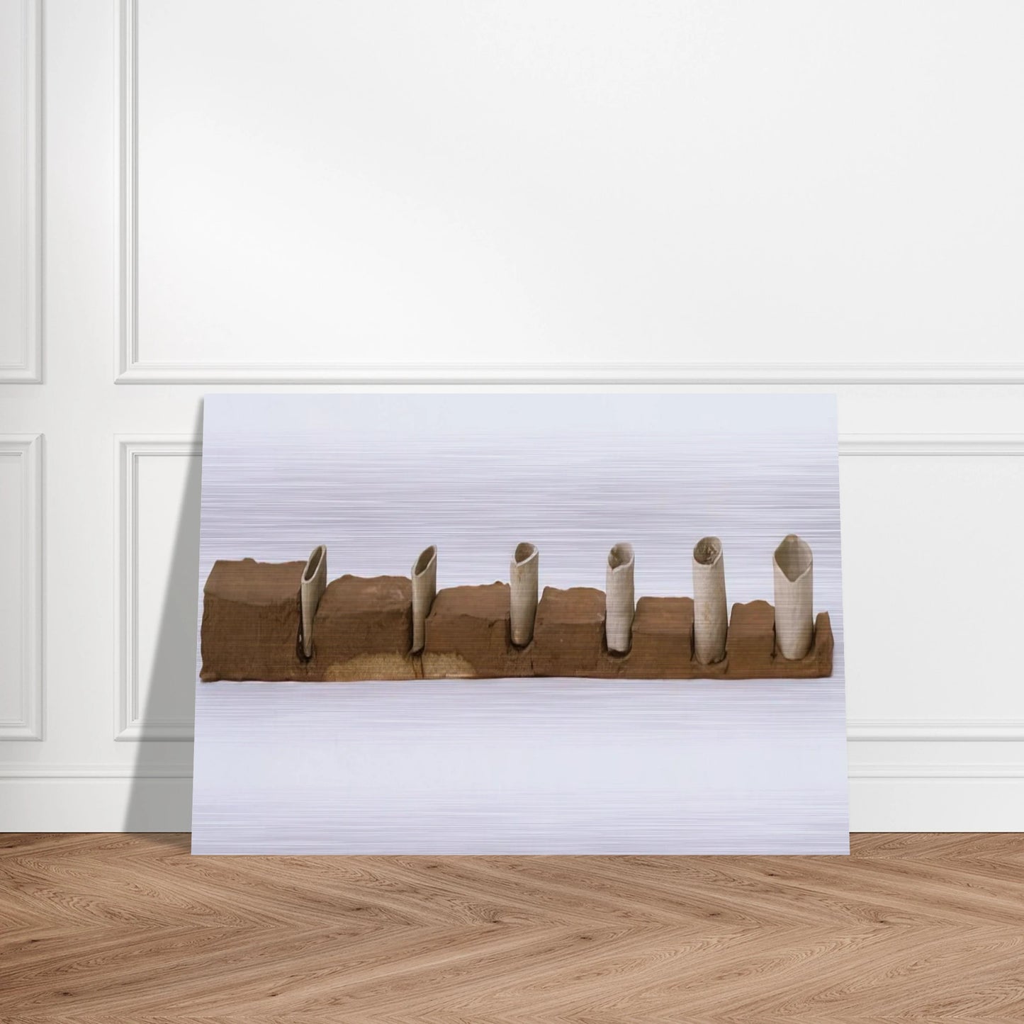 UNTITLED 1968 - Eva Hesse Brushed Aluminum Print - 70x100 cm / 28x40 inches | Eva Hesse Aluminum Print | Eva Hesse Prints