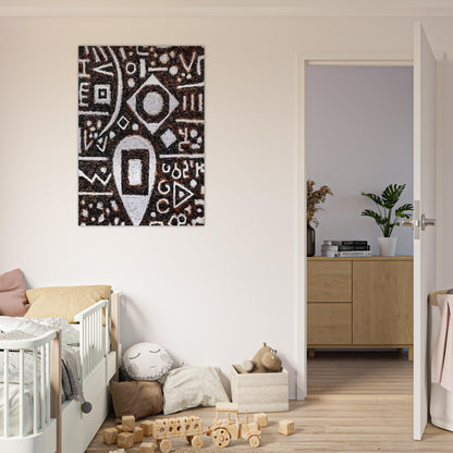 Inbalance of Time - 1992 - Richard Pousette-Dart Brushed Aluminum Print - 70x100 cm / 28x40 inches | Richard Pousette-Dart Aluminum Print | Richard Pousette-Dart Prints