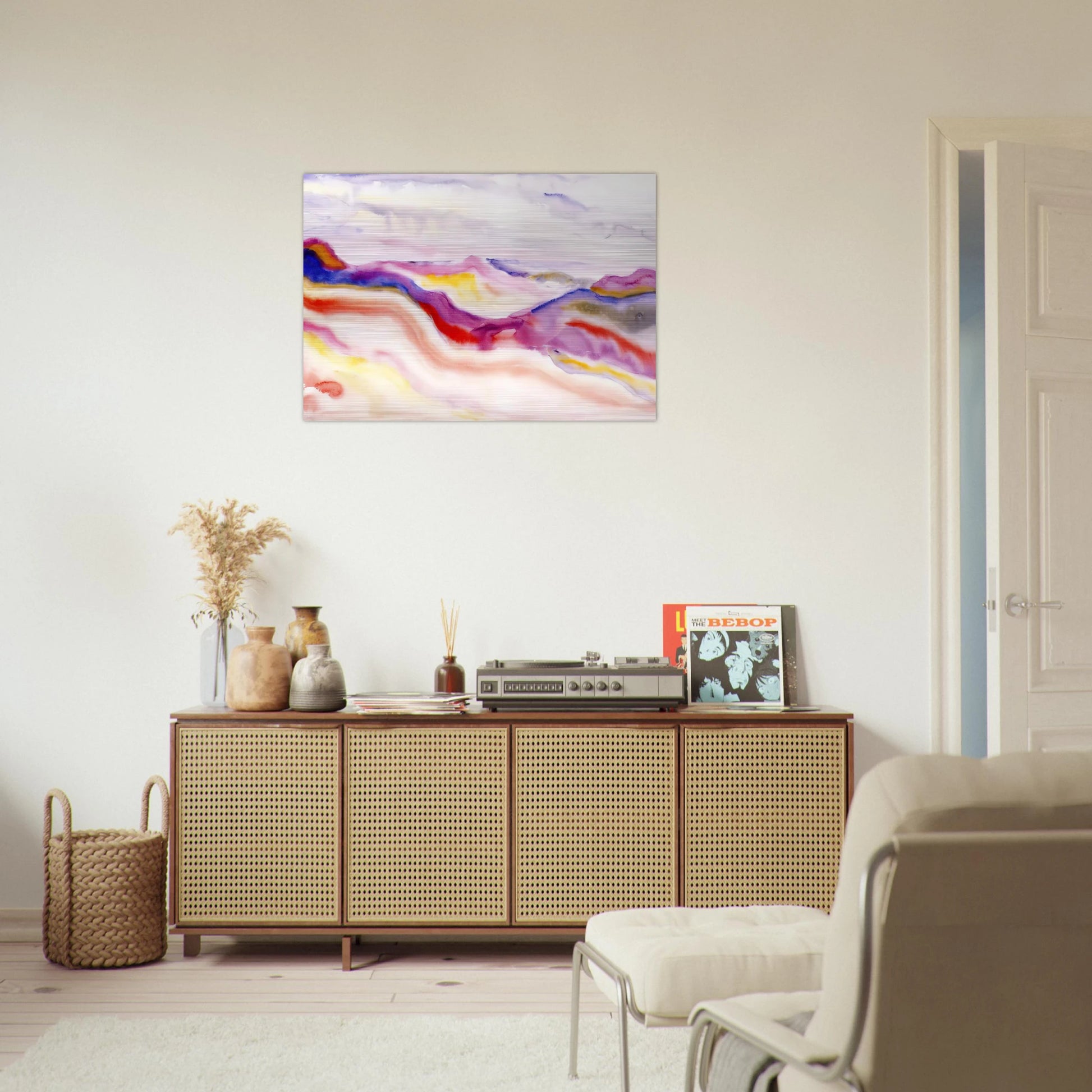 Provincetown Dunes - 1914 - Charles Demuth Brushed Aluminum Print - 70x100 cm / 28x40 inches | Charles Demuth Aluminum Print | Charles Demuth Prints