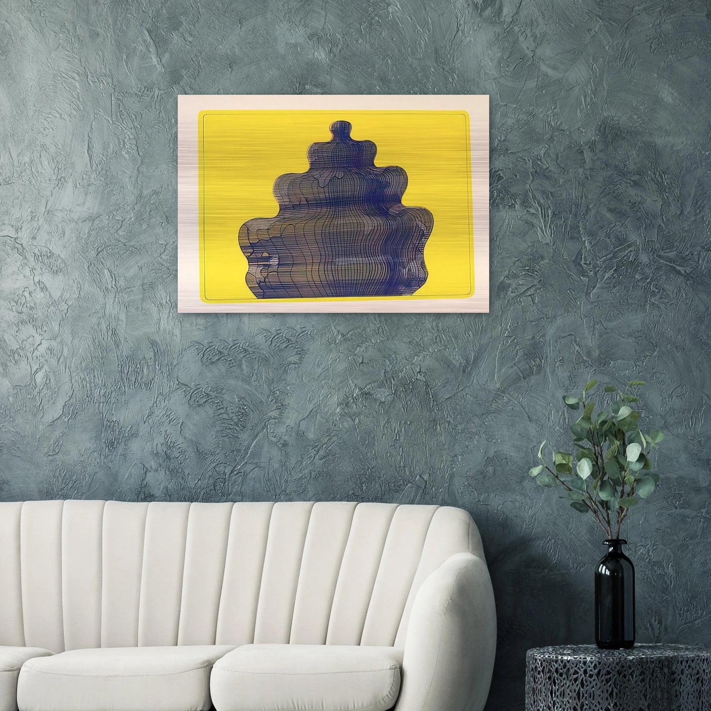 Torte in der Sonne Fancy-Cake In the Sun - 1970 - Dieter Roth Brushed Aluminum Print - 70x100 cm / 28x40 inches | Dieter Roth Aluminum Print | Dieter Roth Prints