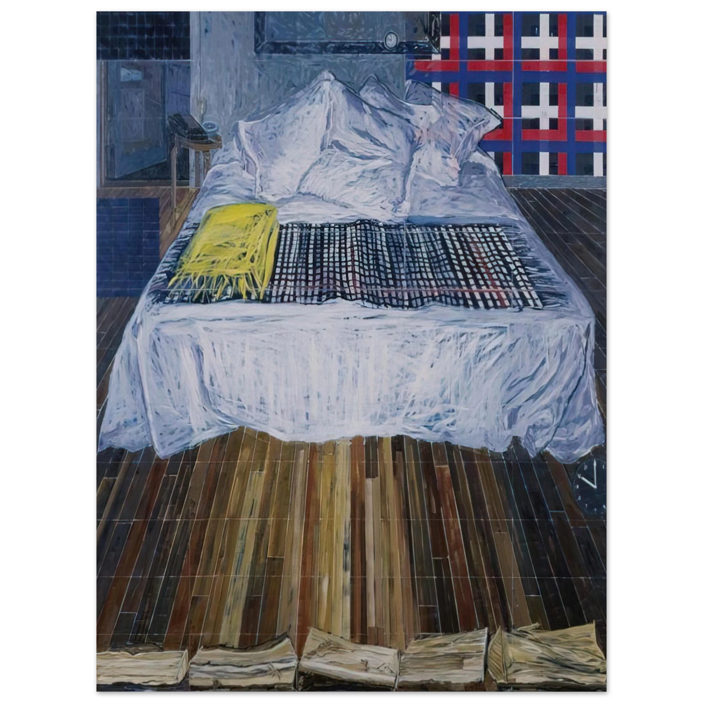 Jennifer Bartlett - Ten P.M. - 1992  75x100 cm / 30x40inches Fine Art Poster