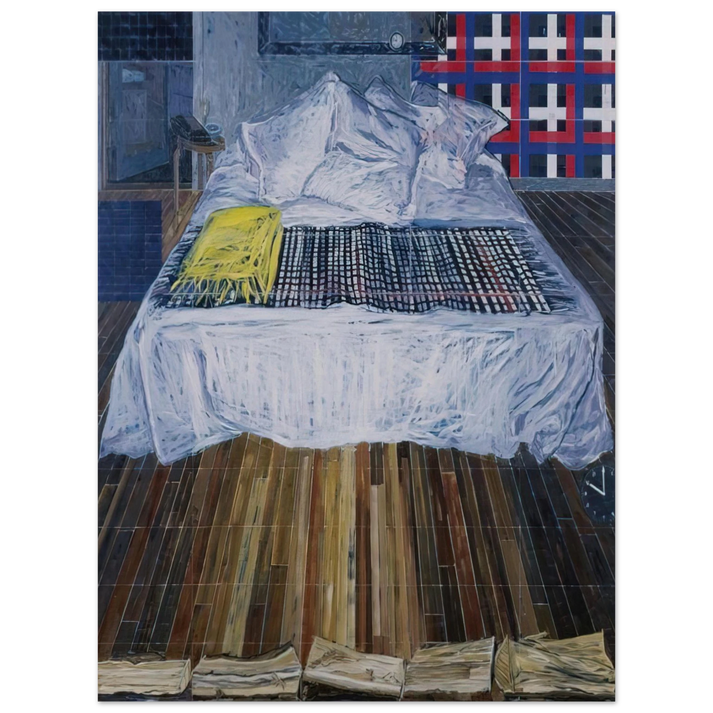 Jennifer Bartlett - Ten P.M. - 1992  75x100 cm / 30x40inches Fine Art Poster