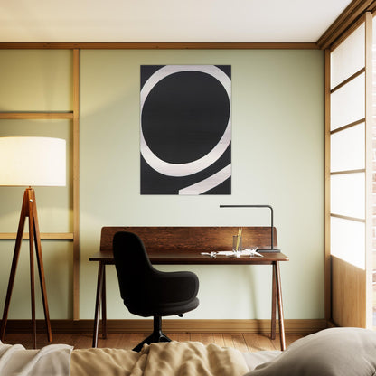 Running White - Ellsworth Kelly Brushed Aluminum Print - 70x100 cm / 28x40 inches | Ellsworth Kelly Aluminum Print | Ellsworth Kelly Prints