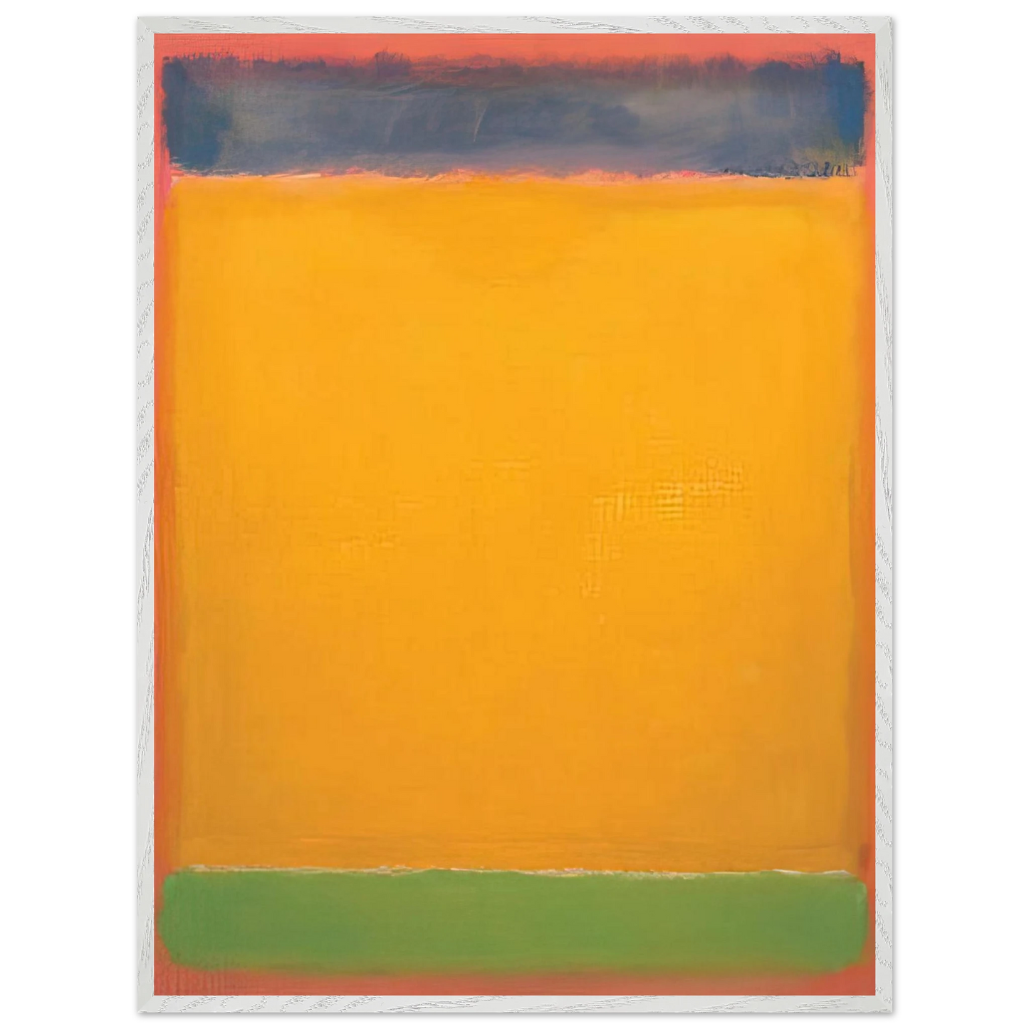 Mark Rothko - United Blue, Yellow, Green on Red - 1954 Wall Art - 60x80 cm / 24x32 inches - Fine Art Poster - -