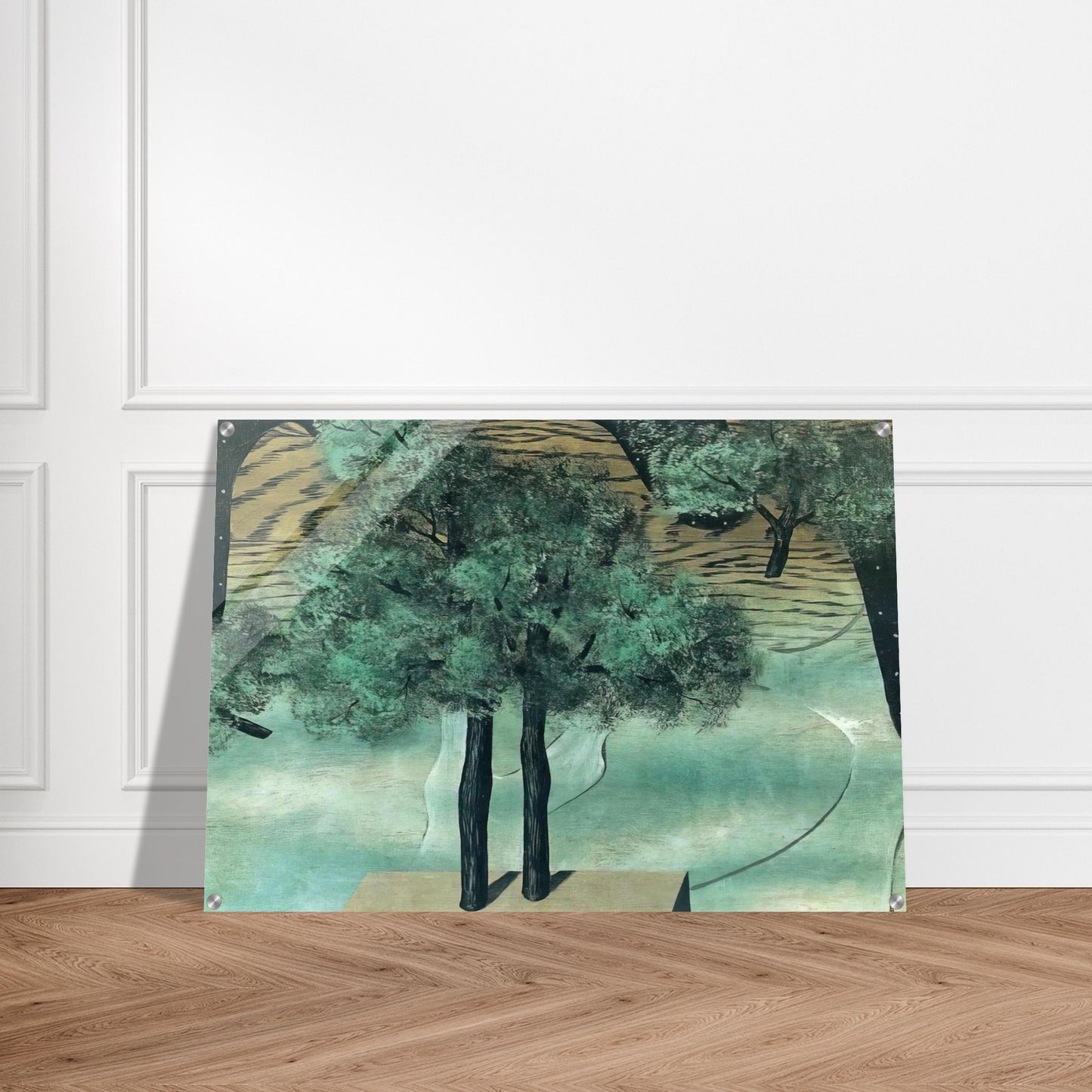 THE CULTIVATION OF IDEAS 1927 - Rene Magritte Acrylic Print - 70x100 cm / 28x40″ inches