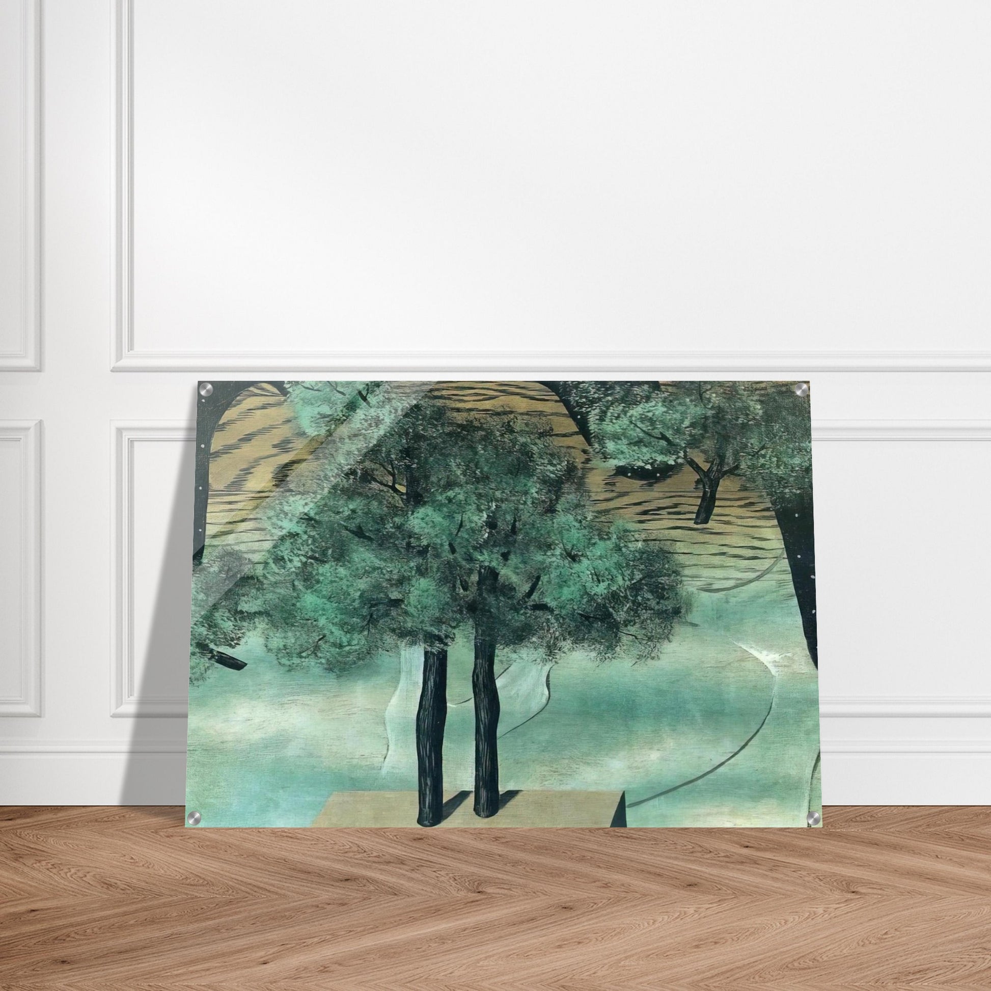 THE CULTIVATION OF IDEAS 1927 - Rene Magritte Acrylic Print - 70x100 cm / 28x40″ inches